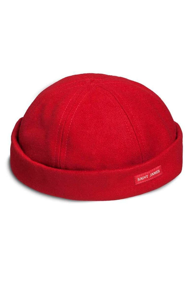 MARIN MIKI - Watch Cap, Alternate, color, RED