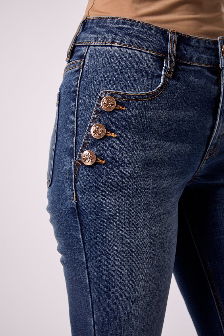 Sailor Mid Rise Boot Cut in Marrakesh, Alternate, color, Marrakesh