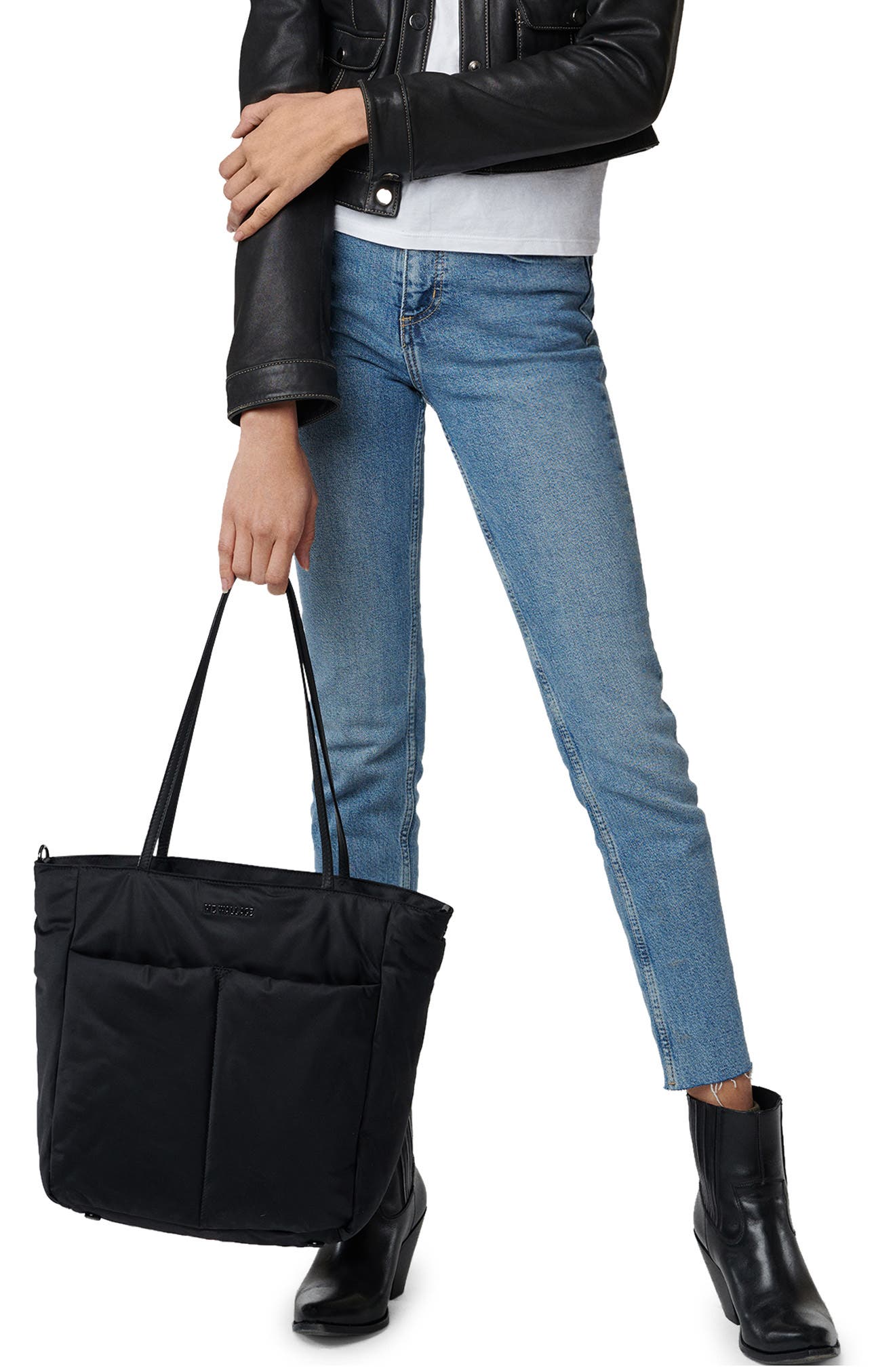 MZ Wallace Bowery Quatro Water Resistant Nylon Tote, Alternate, color, 