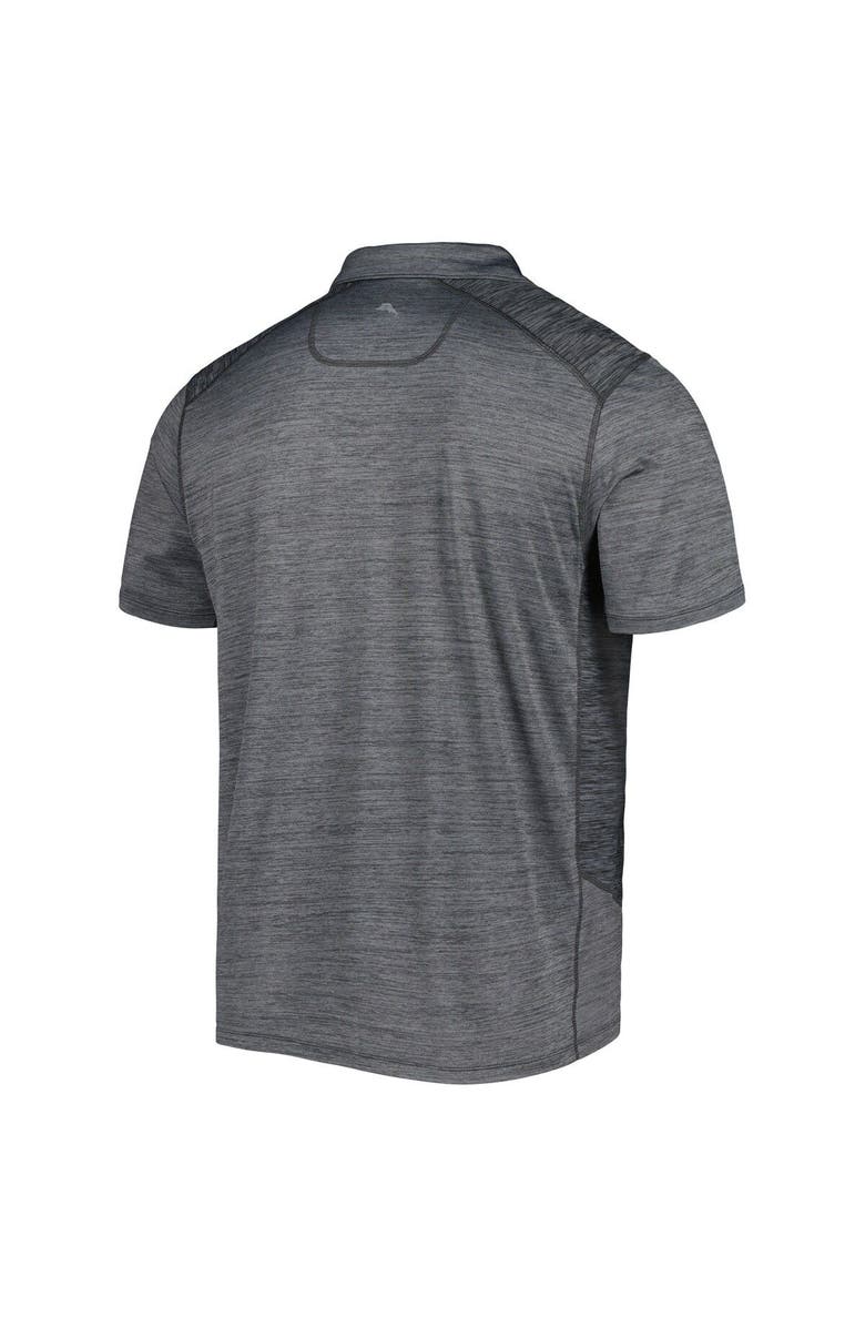 Tommy Bahama Men's Tommy Bahama Charcoal Atlanta Falcons Delray Frond IslandZone Polo, Alternate, color, 