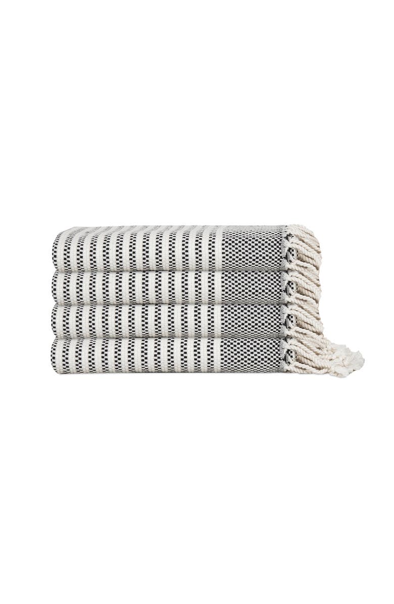 Olive & Linen Zipper Turkish Hand / Kitchen Towel Bundle, Alternate, color, 