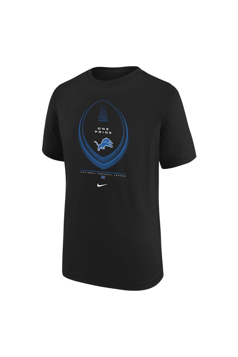 Youth Nike  Black Detroit Lions Icon Legend Dri-FIT T-Shirt, Alternate, color, Black