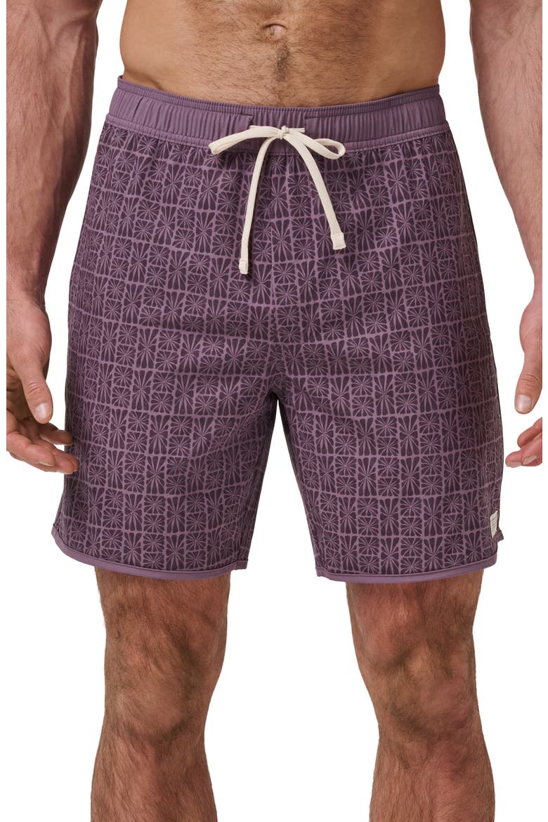 Cabana Board Shorts, Main, color, MOONSCAPE