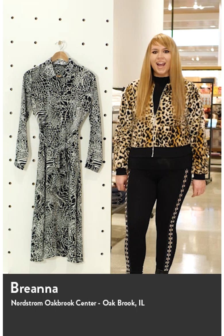 Long Sleeve Midi Shirtdress video