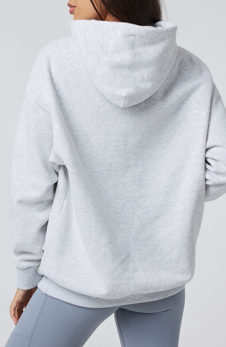 Vuori Restore Organic Cotton Blend Hoodie, Alternate, color, Pale Grey Heather