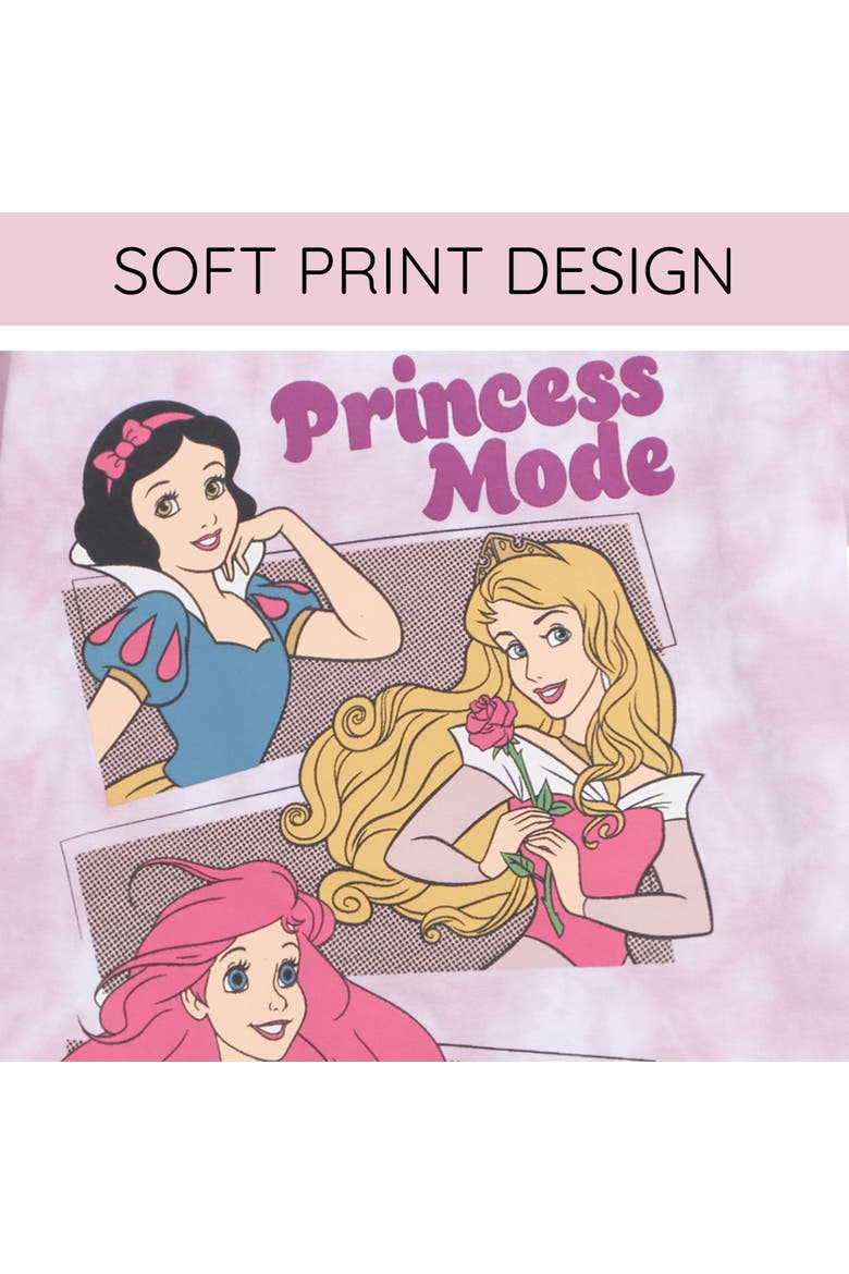 Princess Short Sleeve T-Shirt, Alternate, color, Princess Lavender
