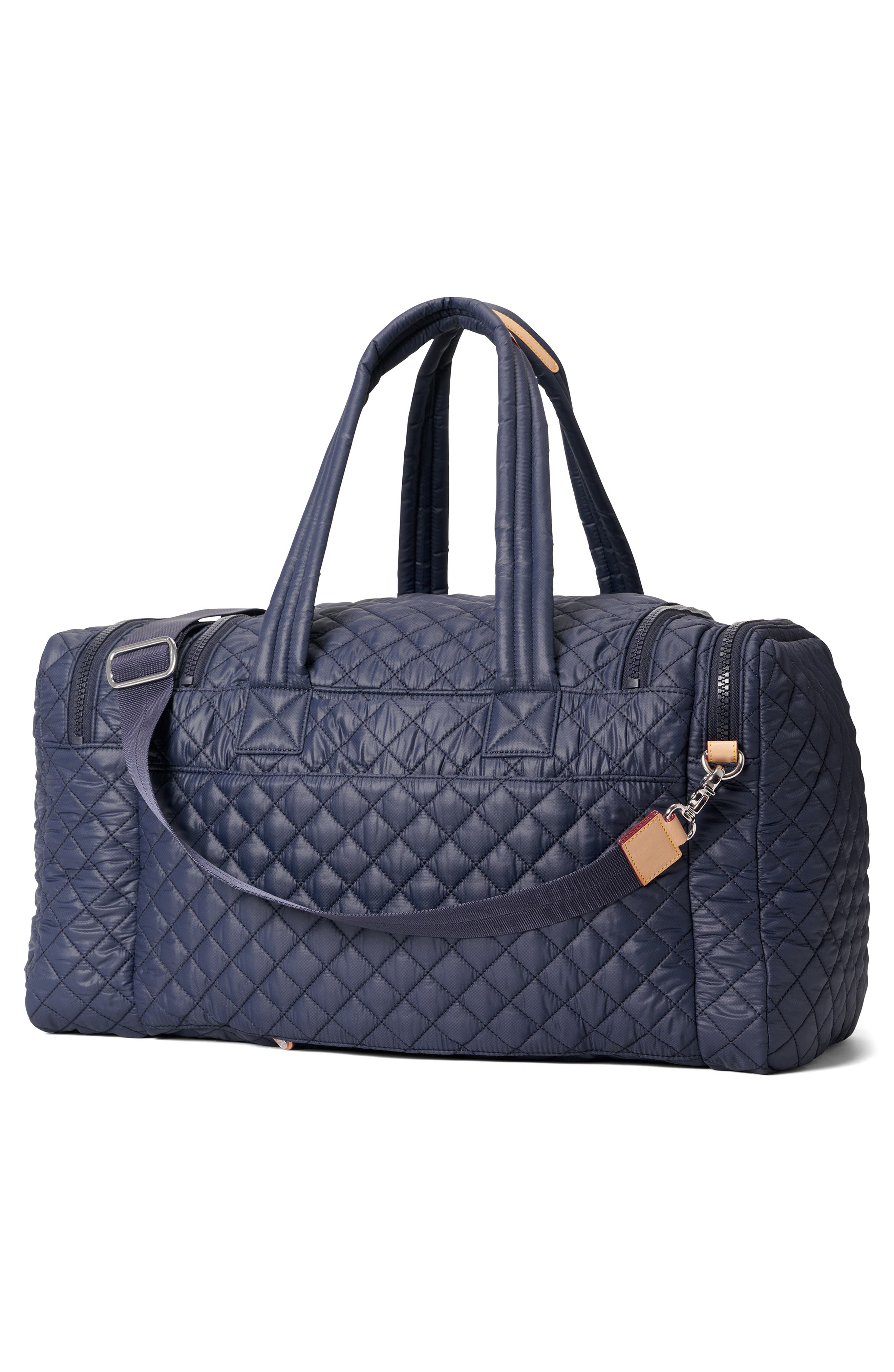 MZ Wallace Large Metro Team Quilted Nylon Duffle Bag, Alternate, color, Dawn