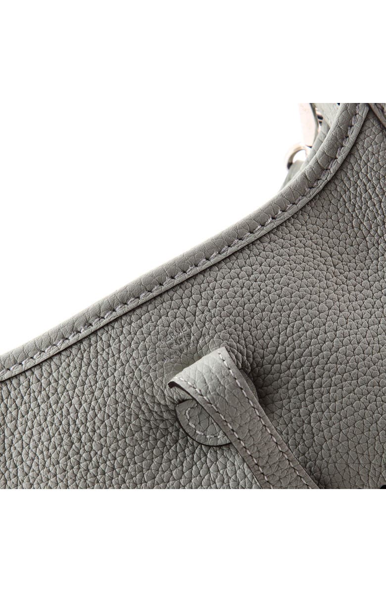 Pre-Owned Hermes Evelyne Bag Gen III Clemence TPM, Alternate, color, Gris Neve