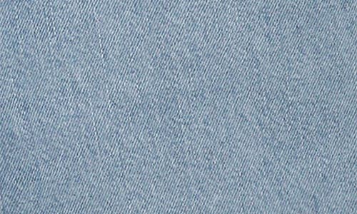 Mango High Waist Denim Shorts In Blue