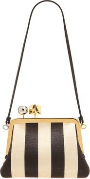 Jacquemus Le Berlingot Stripe Frame Shoulder Bag
