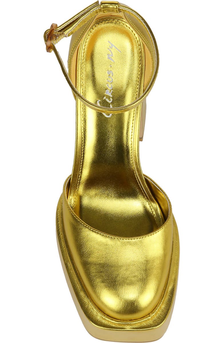 Circus NY by Sam Edelman Bailey Platform Sandal, Alternate, color, Yellow Tulip