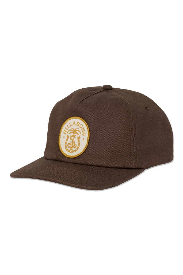 Breakdown Snapback Baseball Cap, Main, color, CHOCOLATE BROWN