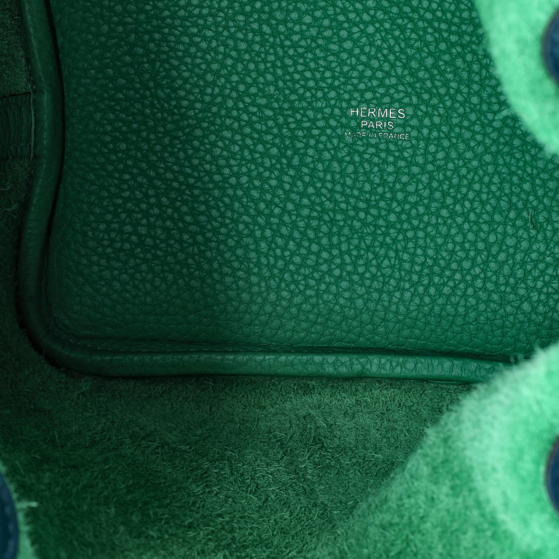 Pre-Owned Hermes Eclat Picotin Lock Bag Clemence with Swift PM, Alternate, color, Menthe