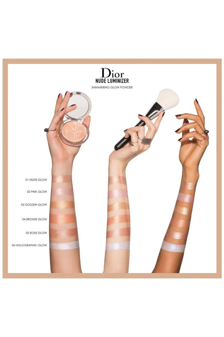 Diorskin Nude Luminizer Shimmering Glow Powder, Alternate, color, 06 HOLOGRAPHIC GLOW