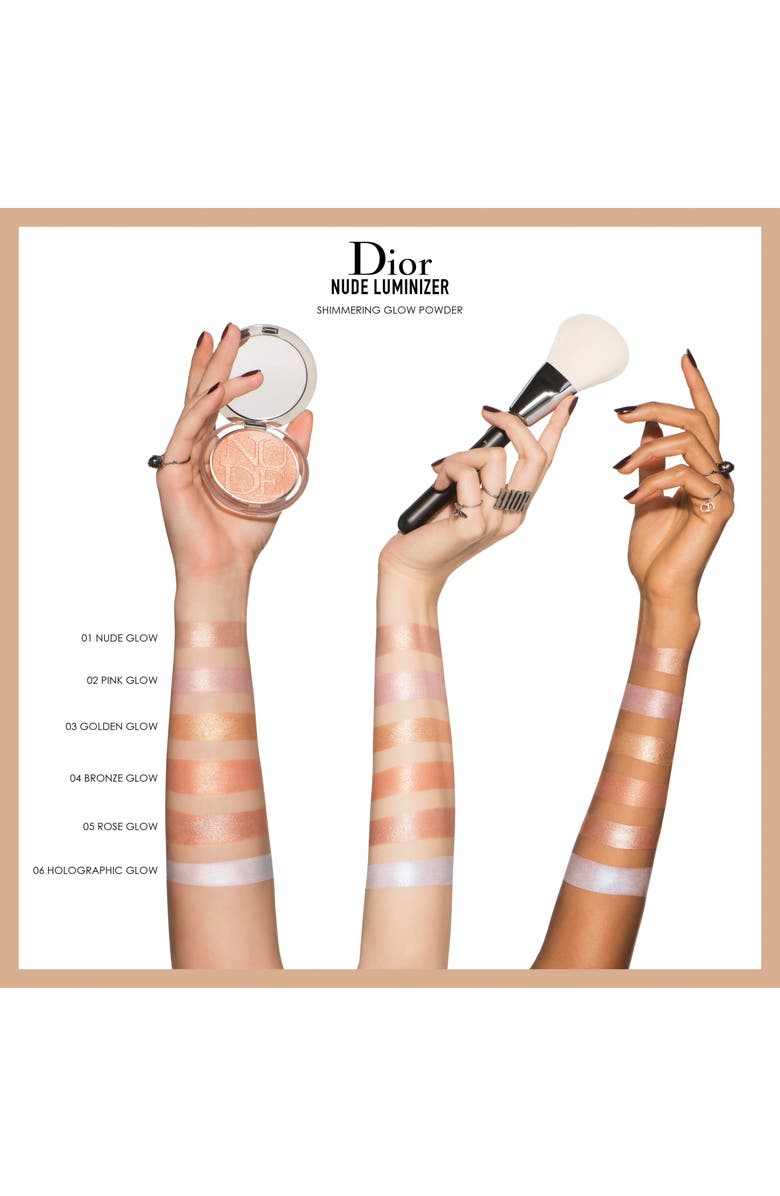 DIOR skin Nude Luminizer Shimmering Glow Powder, Alternate, color, 