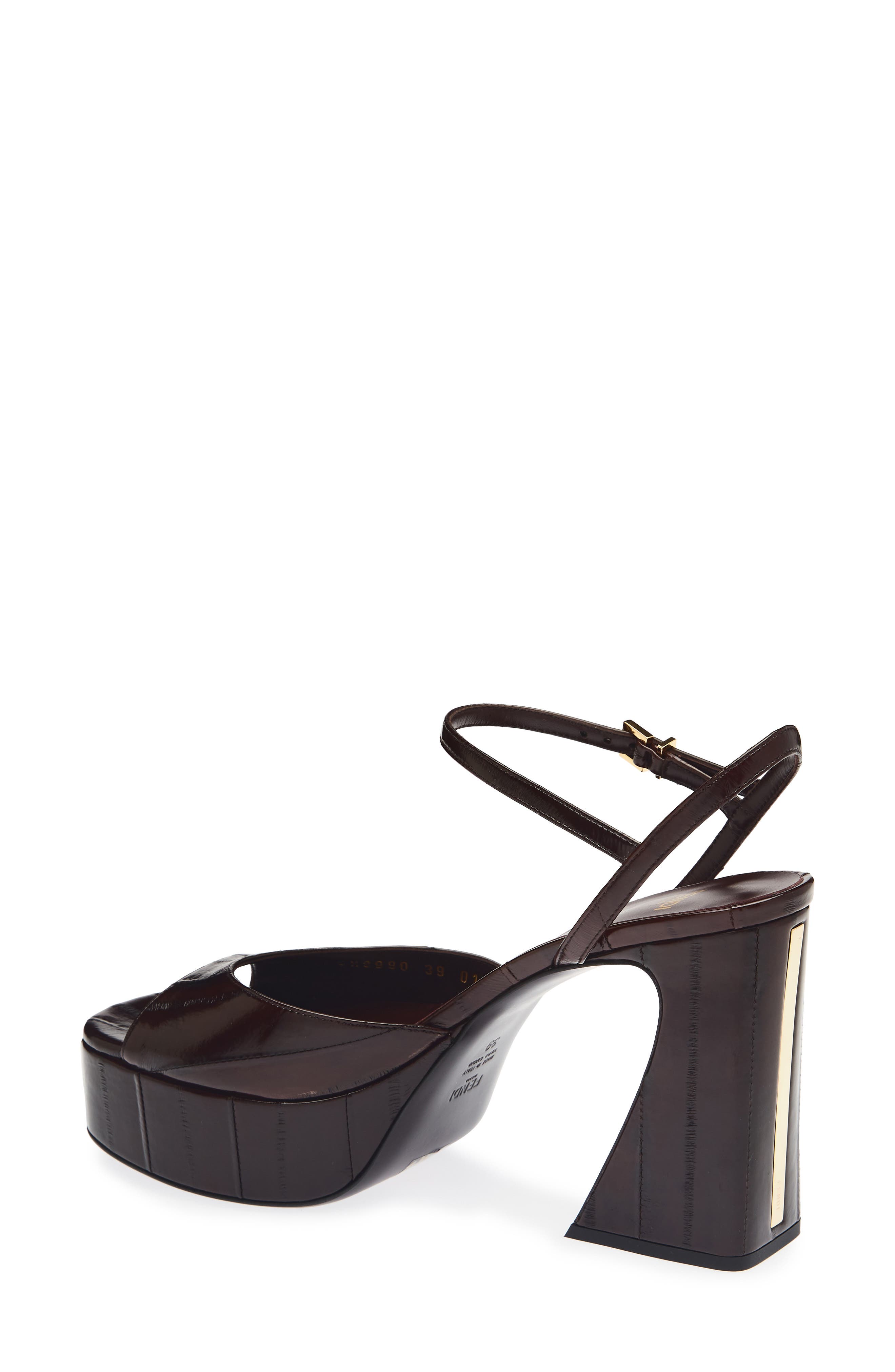 Arco Platform Sandal, Alternate, color, F0BBK BROWN