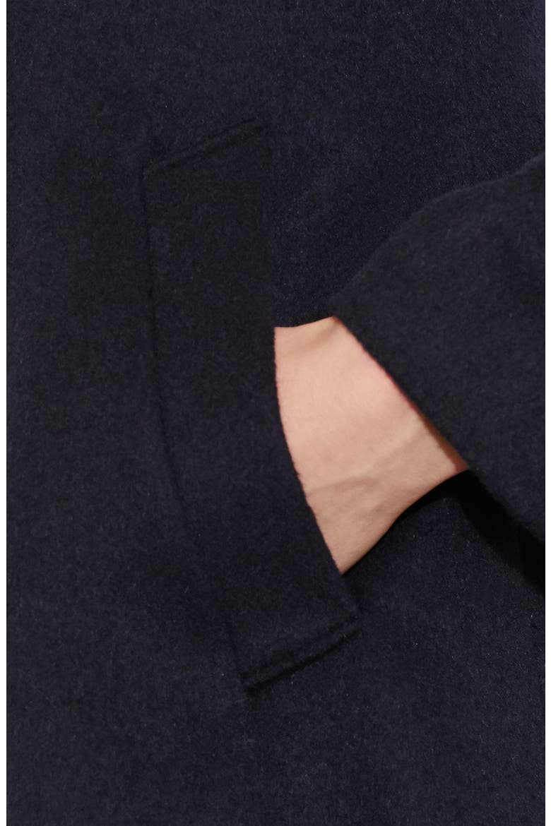Fit & Flare Military Coat, Alternate, color, OLD OLD REGAL NAVY