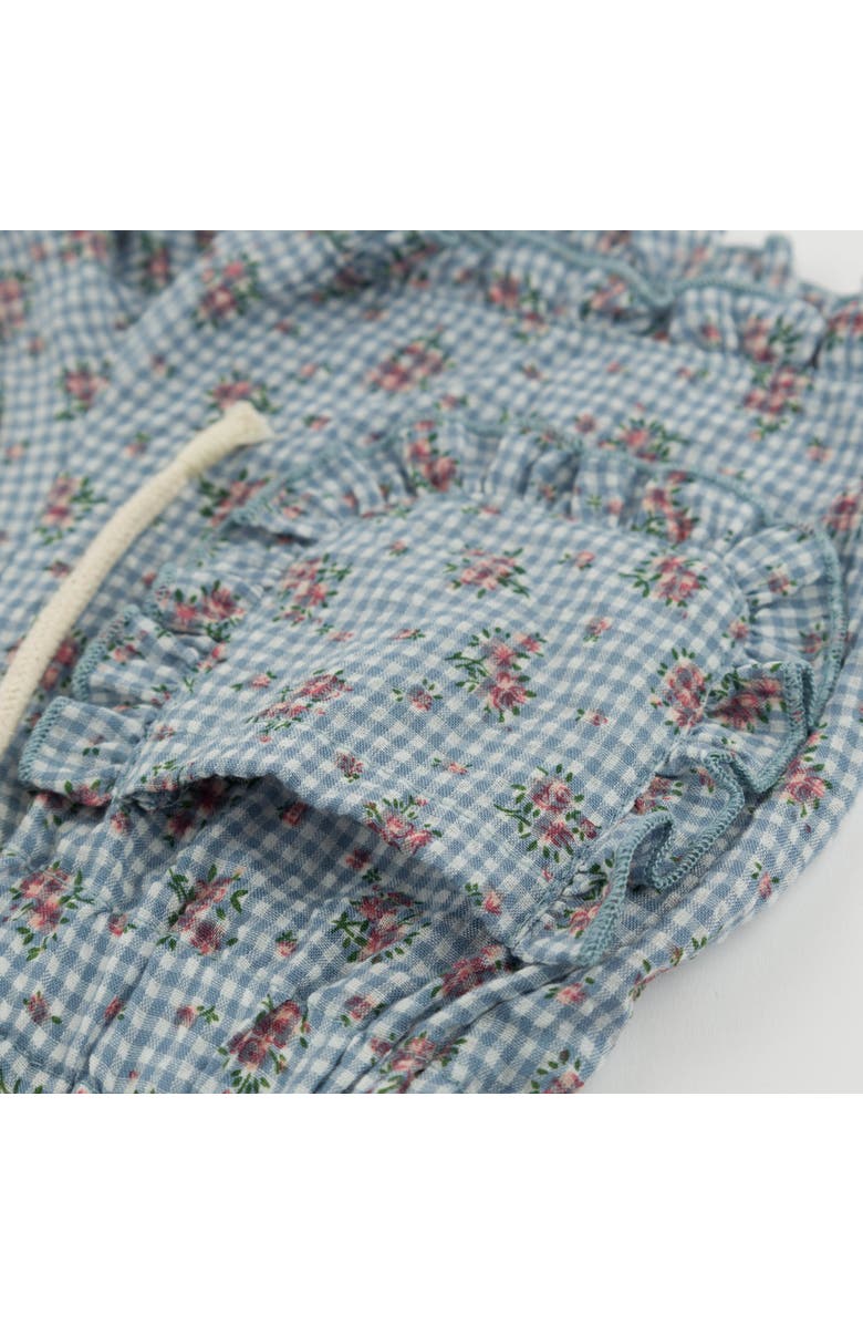 oh baby! Dahlia Libby Ruffle Short, Alternate, color, Denim