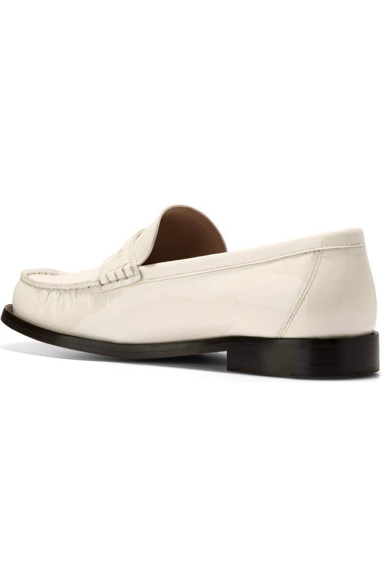 Cole Haan Lana Luxe Penny Loafer, Alternate, color, Ivory Crinkle Patent