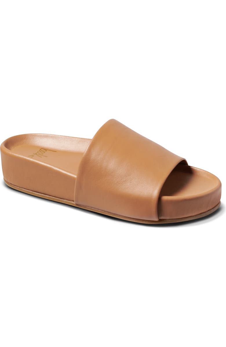 Beek Pelican Slide Sandal, Main, color, Honey