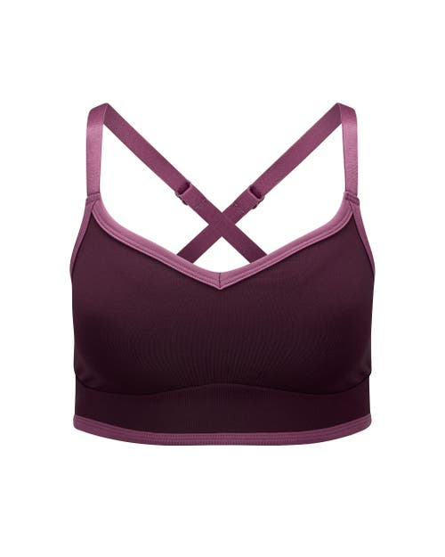 Adore Me Clarity Sports Bra In Animal Print