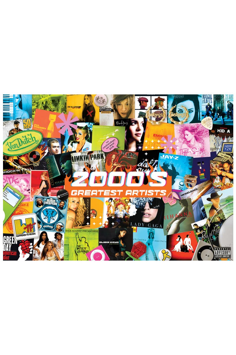 2000's Artists 1000 Piece Jigsaw Puzzle, Alternate, color, Multicolor
