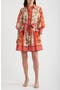 selected Bright Coral Multi