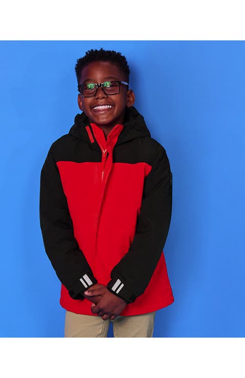 Kids Squall Fleece Lined Waterproof Insulated Jacket