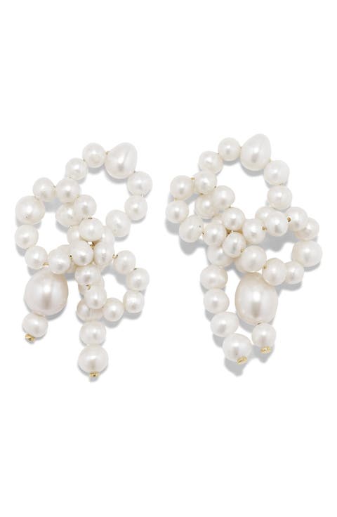 Freshwater Pearl Drop Earrings