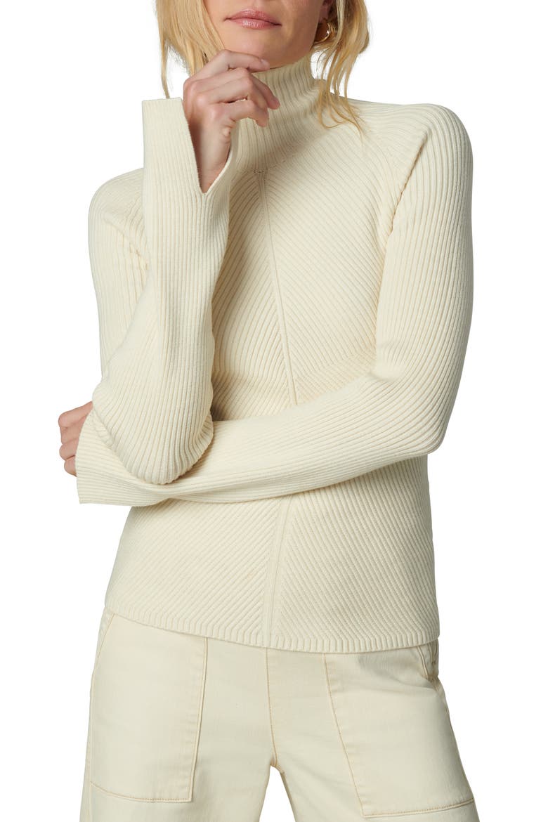 The Palmer Turtleneck Sweater, Main, color, MILK