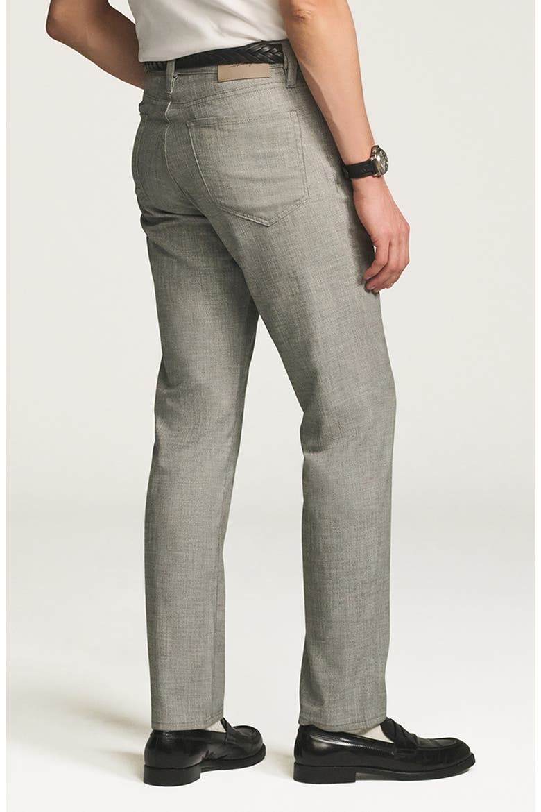 Charisma Relaxed Straight Leg Twill Pants, Alternate, color, GREY CROSS TWILL