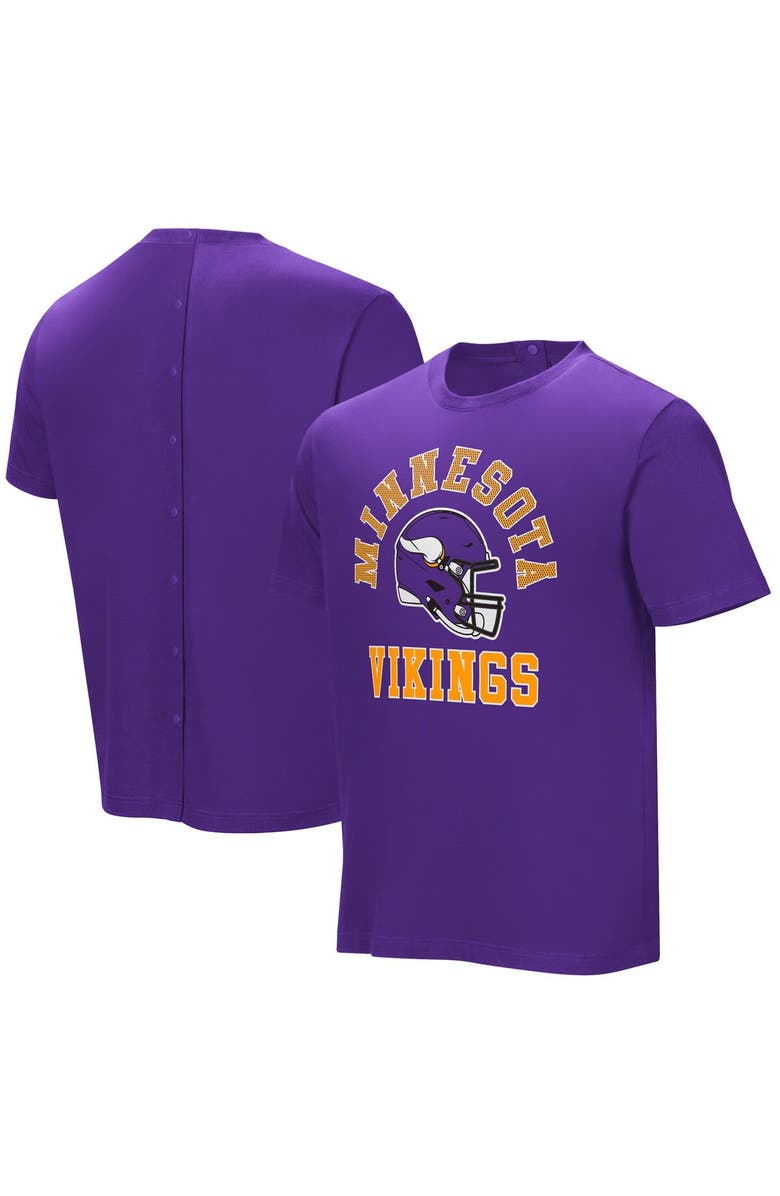 NFL Men's Purple Minnesota Vikings Field Goal Assisted T-Shirt, Main, color, Purple