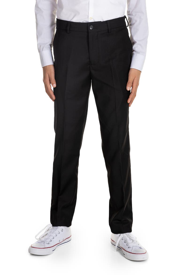 Kids' Two-Piece Suit, Alternate, color, BLACK