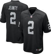 Nike Youth Nike Ashton Jeanty Black Las Vegas Raiders Game Jersey