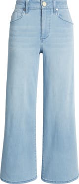 1822 Denim Better Butter High Waist Crop Wide Leg Jeans
