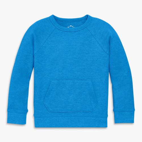 Primary Kids Heathered Waffle Pocket Tee