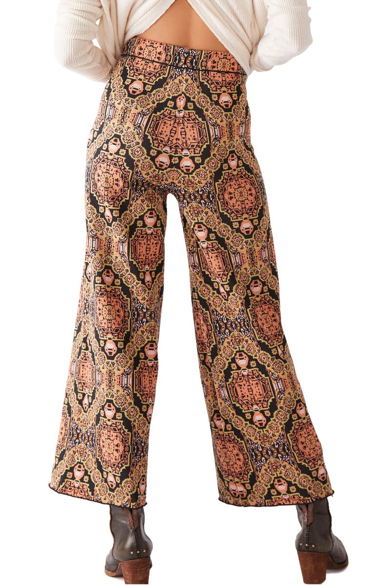 Free People Sun in the West Wide Leg Pants, Alternate, color, 