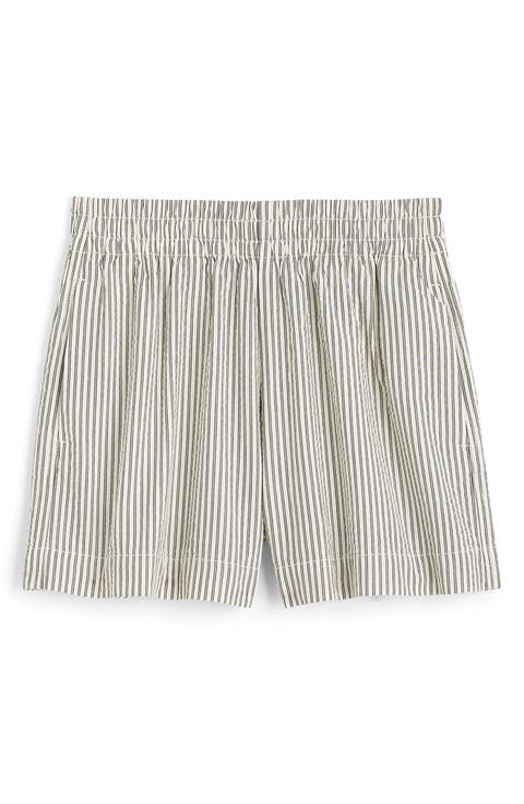Pull-On Seersucker Shorts
