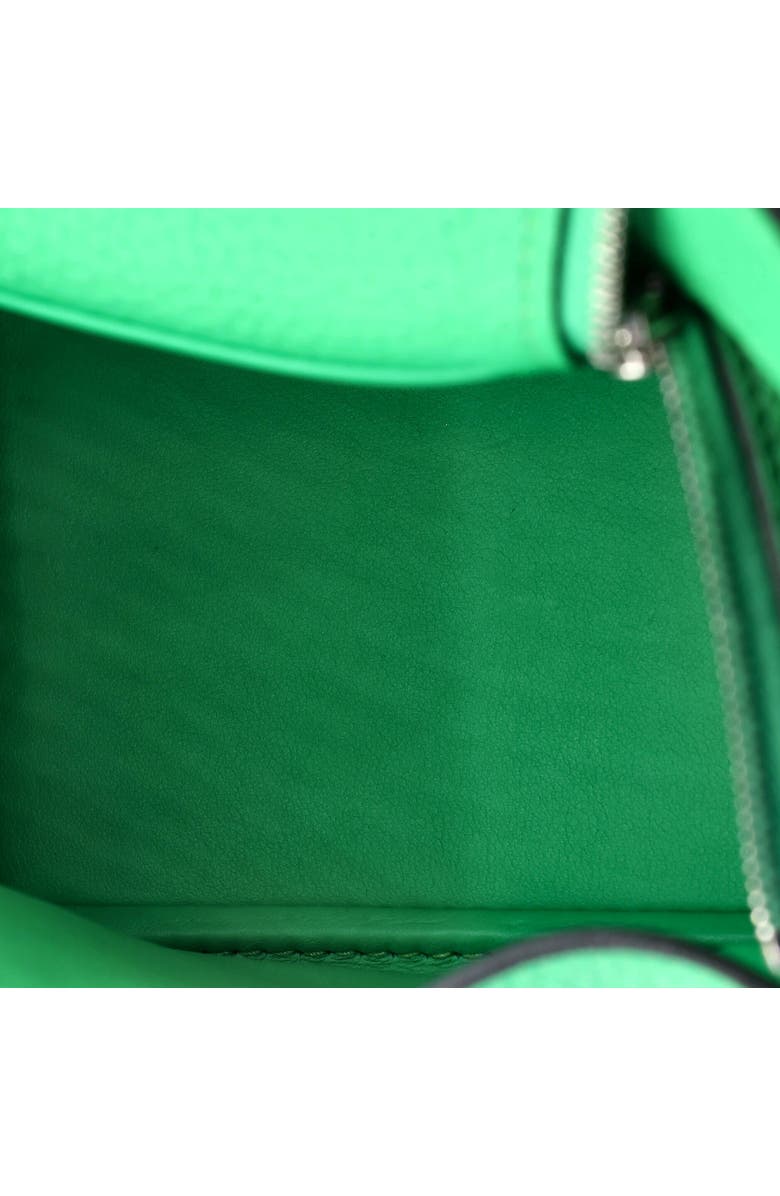 Pre-Owned Hermes Lindy Bag Clemence Mini, Alternate, color, Vert Comics