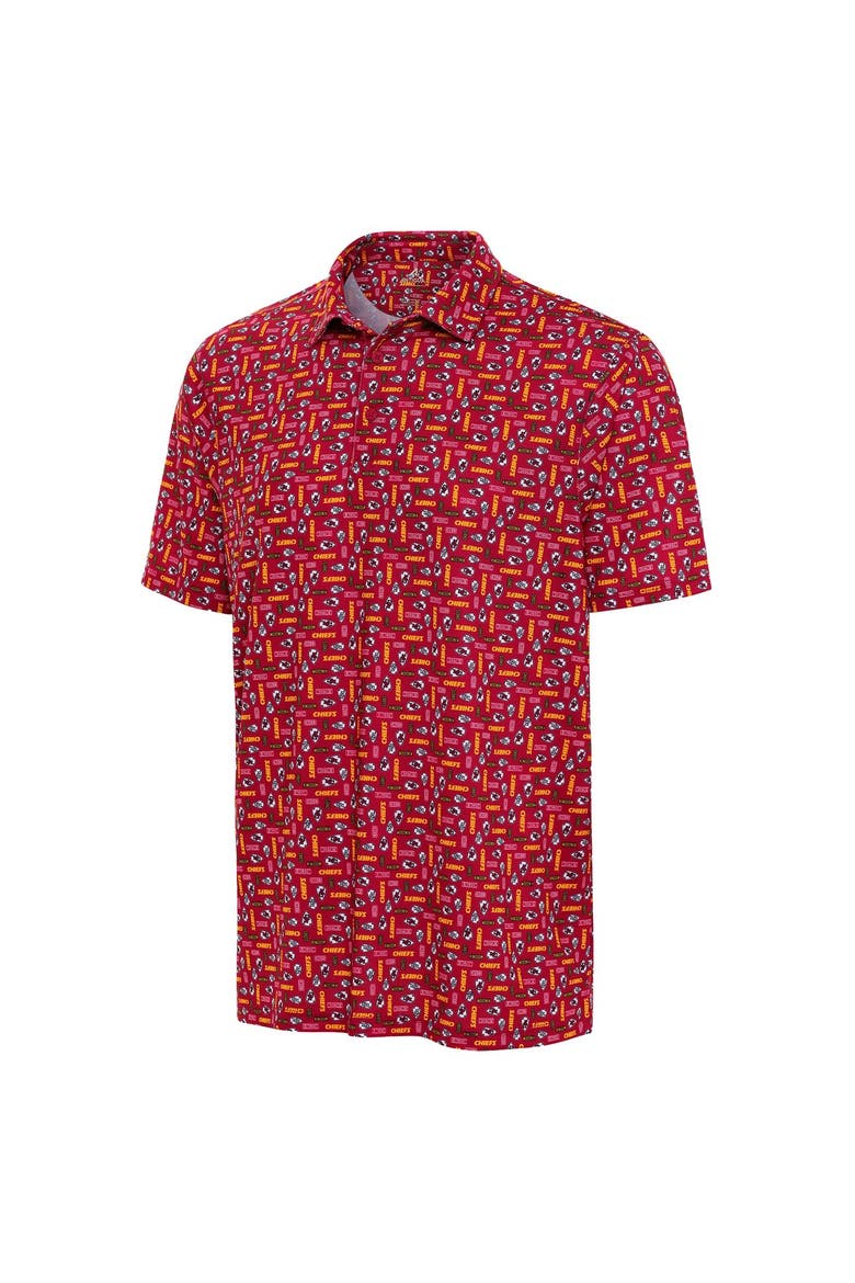Men's Antigua  Red Kansas City Chiefs Season Tickets Polo, Main, color, Red