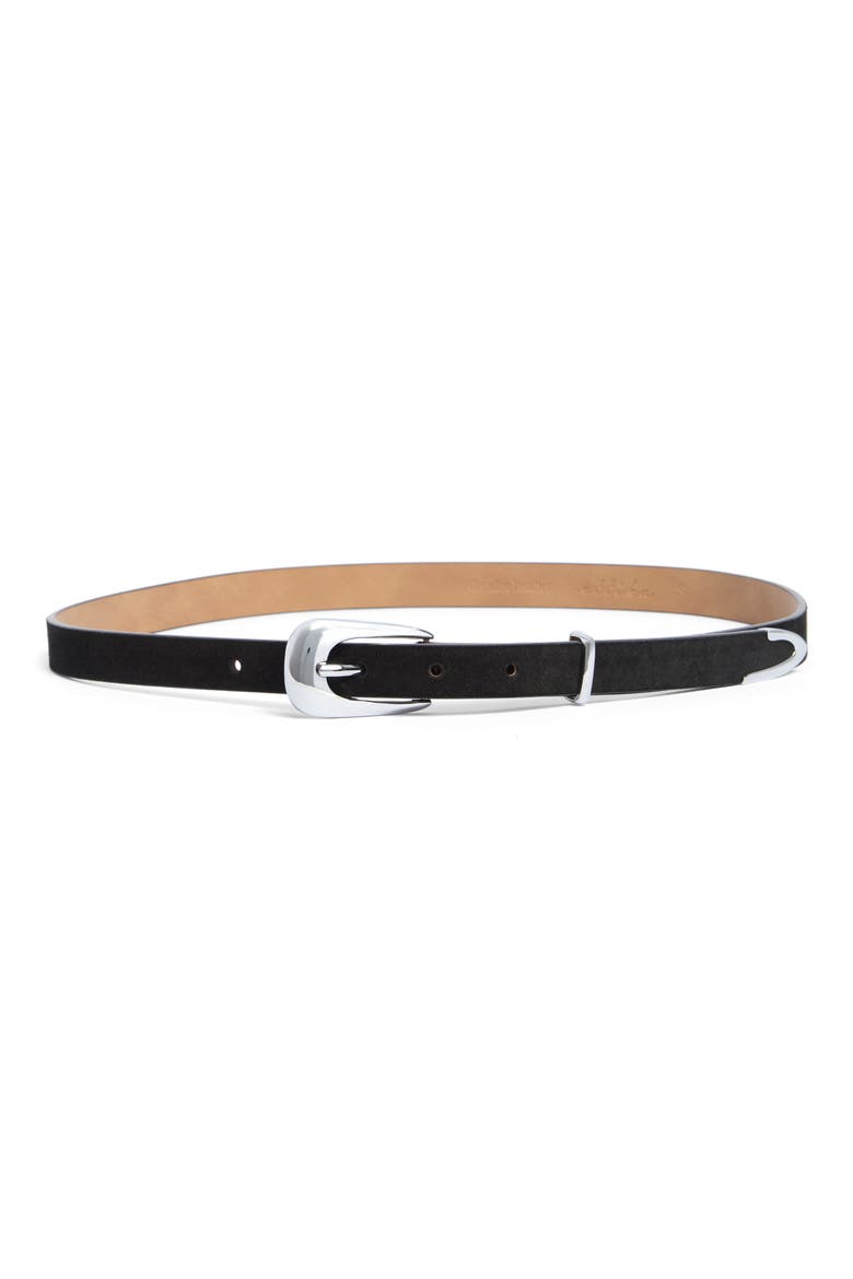 Classic Belt, Main, color, BLACK AND SILVER