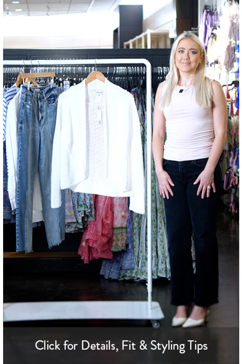 Mesh Cocoon Cardigan video