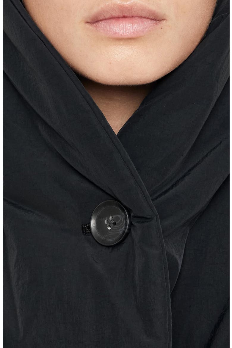 Darcie Puffer Jacket, Alternate, color, WASHED BLACK