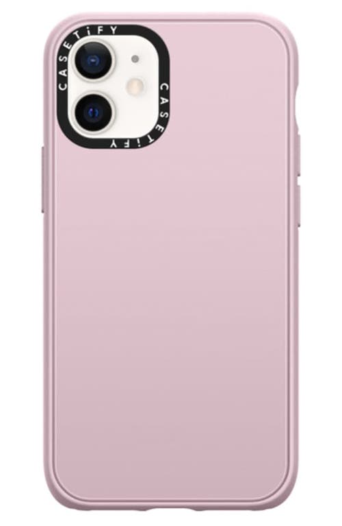 CASETiFY Solid Impact iPhone 12 Mini Case in Matte Lilac  product