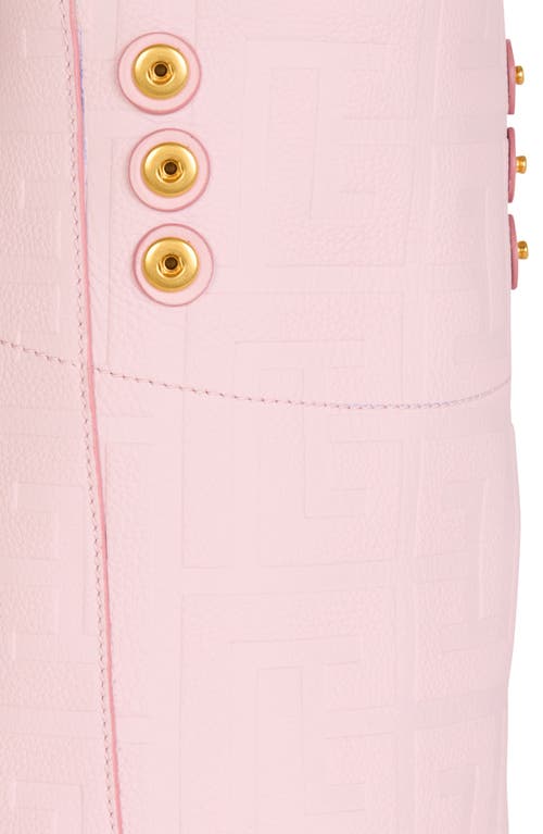 Balmain 1945 Soft Grained Leather Tote