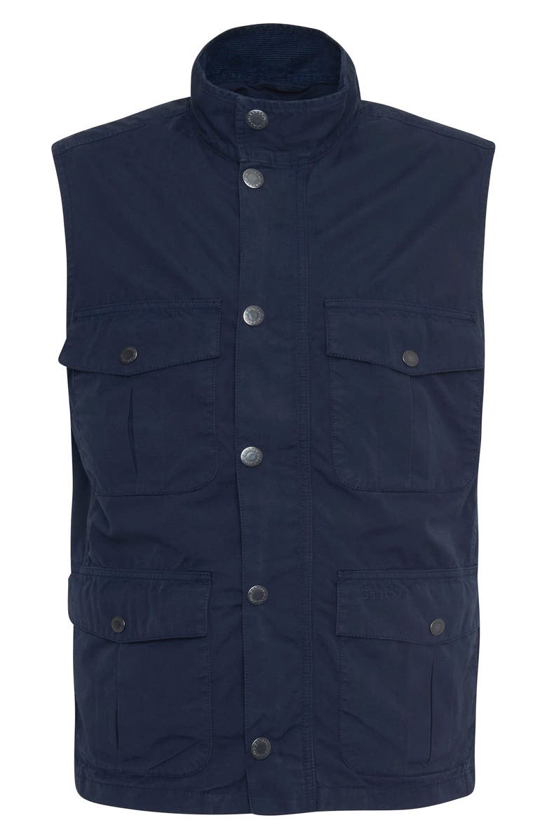 Barbour Casual Corbridge Vest, Alternate, color, Navy