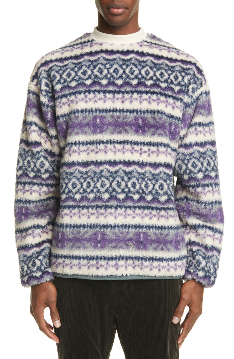 BEAMS Nordic Fleece Pullover, Alternate, color,