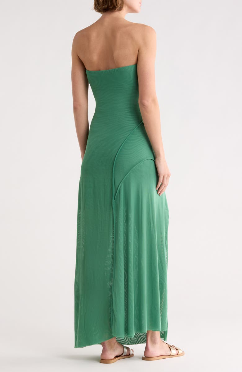 ViX Paula Hermanny Lavi Cover-Up Dress, Alternate, color, Green