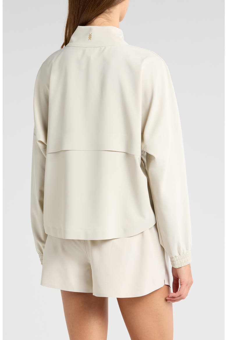 Mirage Water-Repellent Half-Zip Jacket, Alternate, color, SAND