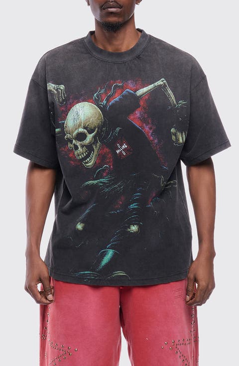 Skull Society Graphic T-Shirt